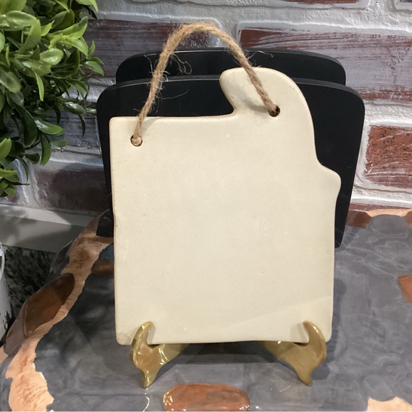 “3/$15” - Ceramic crafted - Love makes our House a Home - Very Gently Used - Picture 3 of 6